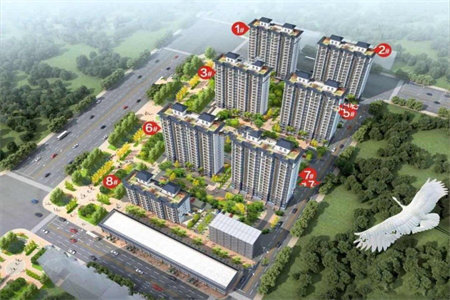 东平明湖中学康桥丹郡3室2厅1卫68万105m2电梯分期